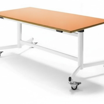 ▷ MESA TAGAR POLIVALENTE M.392 ABATIBLE CON RUEDAS 120X60 ALT.54 LD-COLOR | Taine - Imagen 2