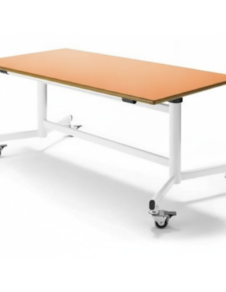 ▷ MESA TAGAR POLIVALENTE M.392 ABATIBLE CON RUEDAS 120X60 ALT.54 LD-COLOR | Taine - Imagen 2