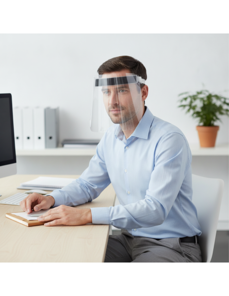 ▷ PANTALLA PROTECCIÓN TIRA AJUSTABLE GRAFOPLAS | Taine - Imagen 2
