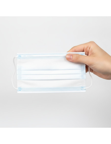 ▷ PQ 10U MASCARILLA QUIRUR IIR C/GOMA DESECHA aikon | Taine - Imagen 2