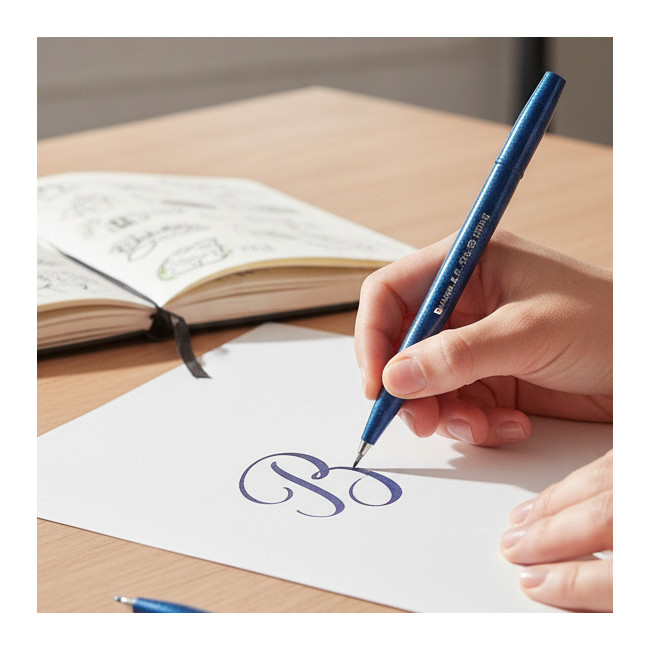▷ ROTULADORES PENTEL 4 UDS BRUSH PENS BERRY | Taine - Imagen 2