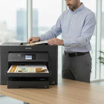 ▷ MULTIFUNCION EPSON WF-7830DTWF A3 WORKFORCE | Taine - Imagen 2