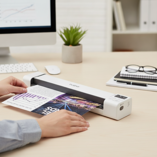 ▷ ESCANER PORTATIL BROTHER DS940DW | Taine - Imagen 2