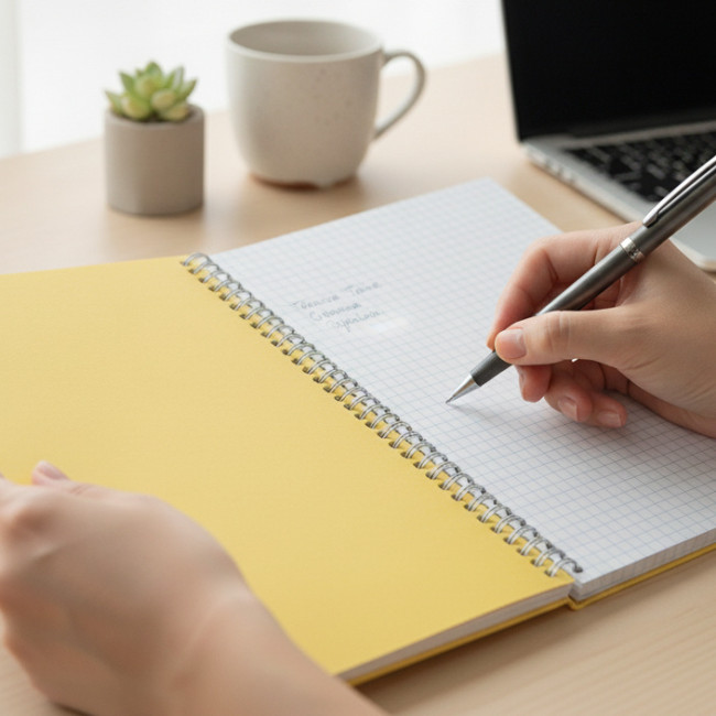 ▷ CUADERNO OXFORD MICROPERFORADO A5 120HJ 90G C.5X5 T/P | Taine - Imagen 2