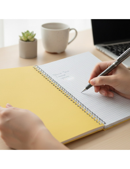 ▷ CUADERNO OXFORD MICROPERFORADO A5 120HJ 90G C.5X5 T/P | Taine - Imagen 2