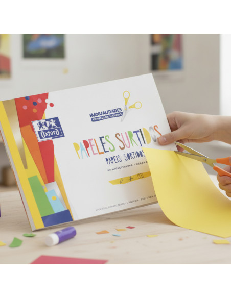 ▷ CUADERNO OXFORD MANUALIDADES SURTIDO 42 HOJAS | Taine - Imagen 2