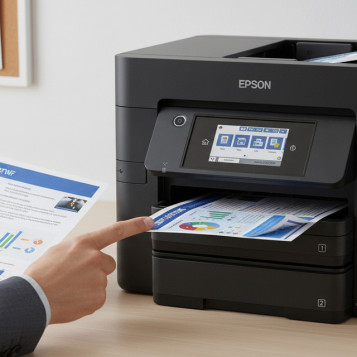 ▷ MULTIFUNCION EPSON WF-7840DTWF A3+ WORKFORCE | Taine - Imagen 2