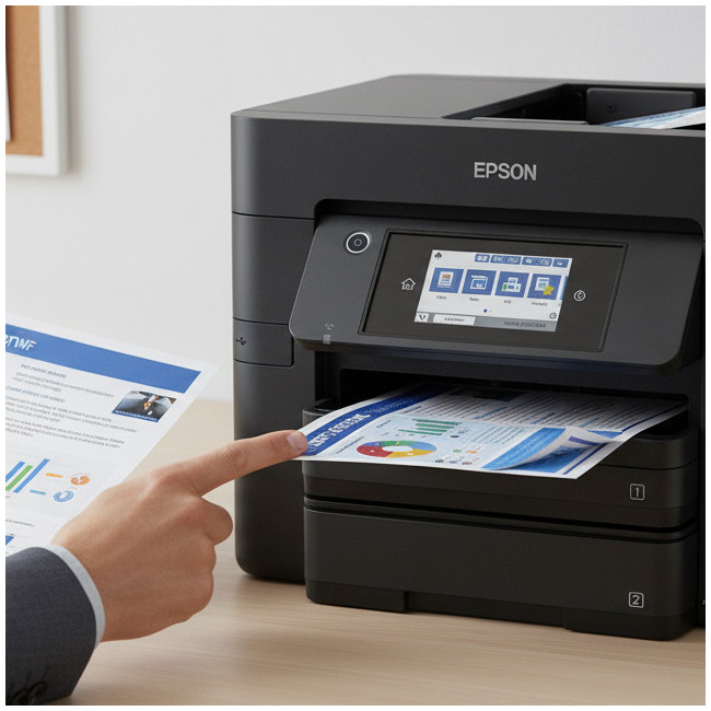 ▷ MULTIFUNCION EPSON WF-7840DTWF A3+ WORKFORCE | Taine - Imagen 2