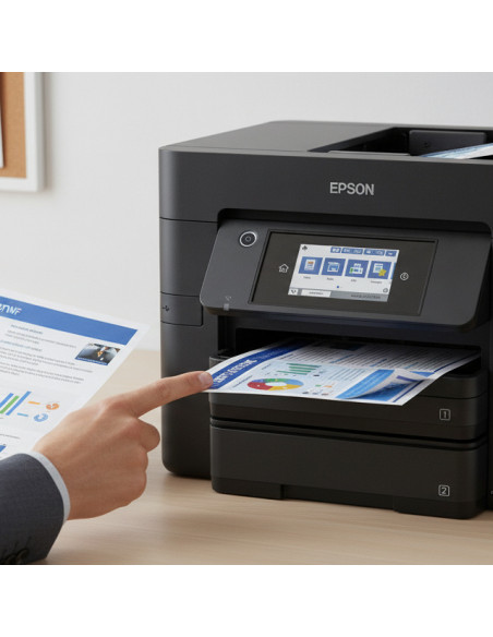 ▷ MULTIFUNCION EPSON WF-7840DTWF A3+ WORKFORCE | Taine - Imagen 2