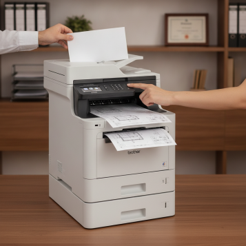 ▷ MULTIFUNCION BROTHER LASER COLOR DCPL8410CDWLT | Taine - Imagen 2