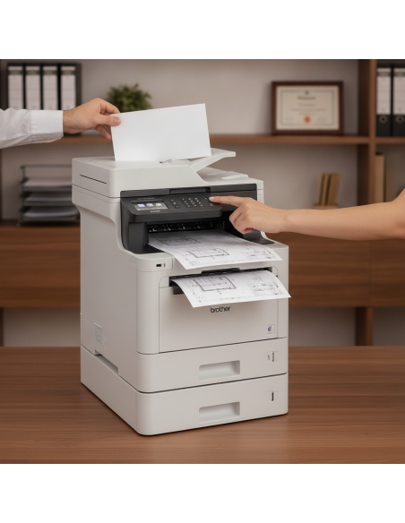 ▷ MULTIFUNCION BROTHER LASER COLOR DCPL8410CDWLT | Taine - Imagen 2