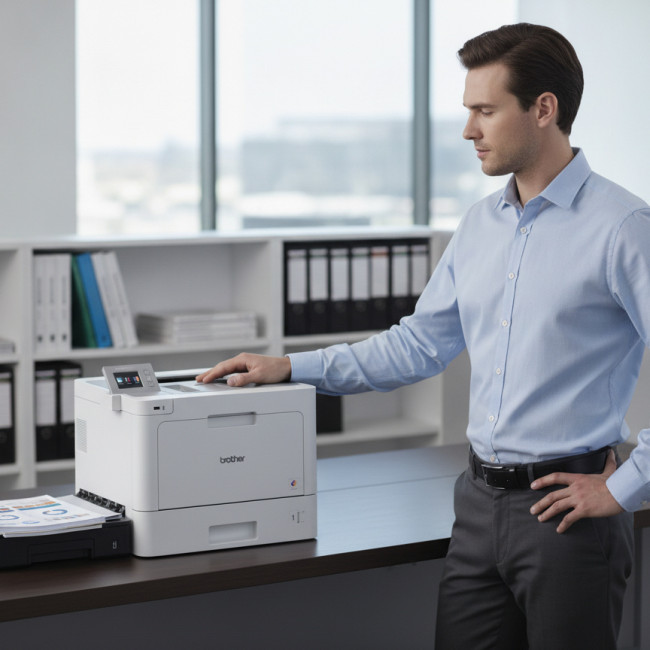 ▷ IMPRESORA BROTHER LASER COLOR HLL9310CDW | Taine - Imagen 2