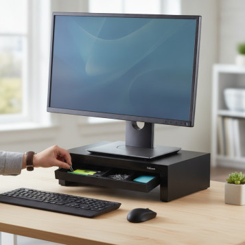 ▷ SOPORTE FELLOWES C.CAJÓN PARA MONITOR DESIGNER SUITES | Taine - Imagen 2