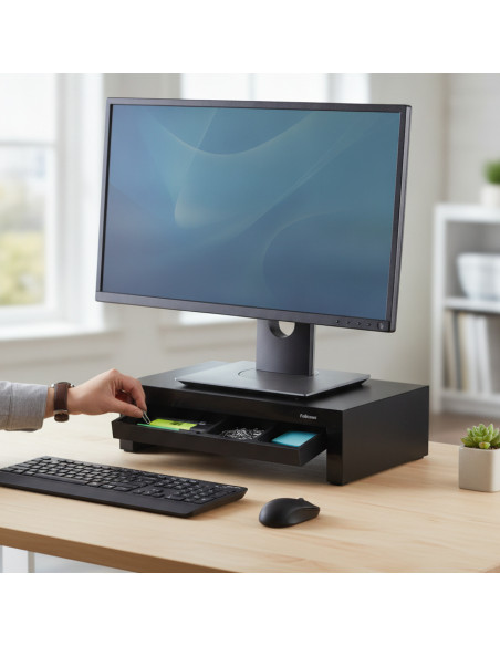 ▷ SOPORTE FELLOWES C.CAJÓN PARA MONITOR DESIGNER SUITES | Taine - Imagen 2