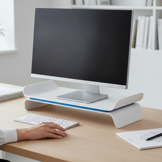 ▷ SOPORTE PARA MONITOR AJUSTABLE LEITZ ERGO WOW | Taine - Imagen 5