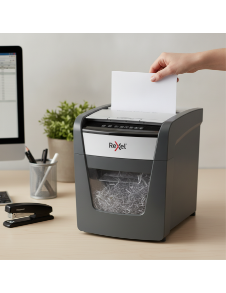 ▷ DESTRUCTORA REXEL OPTIMUM AUTO+ 50X EU AUTOALIMENTACIÓN NEGRO | Taine - Imagen 2