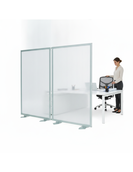 ▷ MAMPARA PLANING MODULAR LIMIT POLICARBONATO | Taine - Imagen 1
