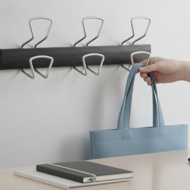 ▷ PERCHERO DE PARED CON COLGADORES DOBLES | Taine - Imagen 2