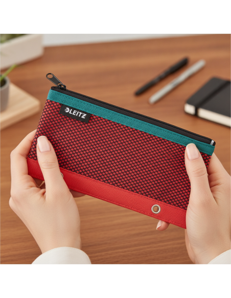 ▷ ESTUCHE DE 2 BOLSILLOS URBAN CHIC CON OJALES | Taine - Imagen 3