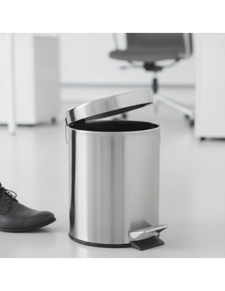 ▷ PAPELERAS ROCADA CON PEDAL INOXIDABLE | Taine - Imagen 1