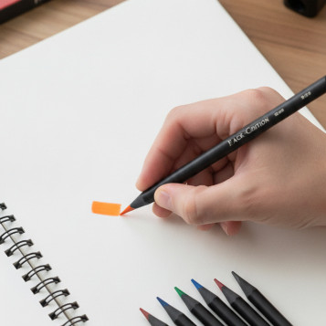 ▷ LAPICES FABER CASTELL 12 UDS C.METAL BLACK EDITTION | Taine - Imagen 2