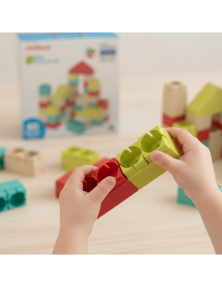 ▷ CONSTRUCCIONES MINILAND ECO SUPER KIM BLOC 40 PCS | Taine - Imagen 2