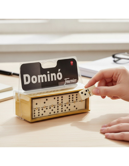 ▷ DOMINÓ FOURNIER CAJA DE PLÁSTICO | Taine - Imagen 2