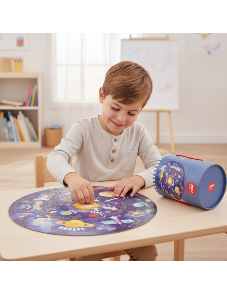▷ PUZLE APLI CIRCULAR SISTEMA SOLAR | Taine - Imagen 2