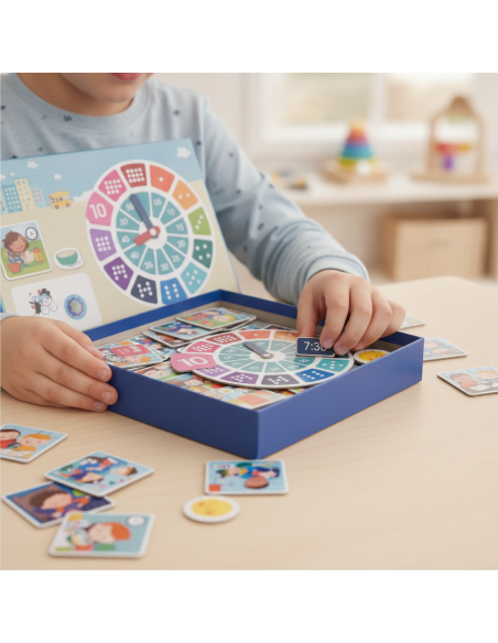 ▷ JUEGO APLI MAGNETS APRENDO LAS HORAS | Taine - Imagen 2