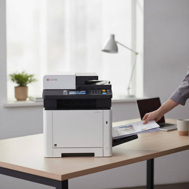 ▷ MULTIFUNCION KYOCERA M5526CDW LASER COLOR ECOSYS | Taine - Imagen 2