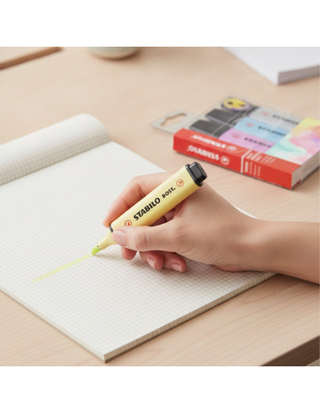 ▷ ROTULADORES STABILO 4 UDS BOSS FLUORESCENTE SURTIDO | Taine - Imagen 2