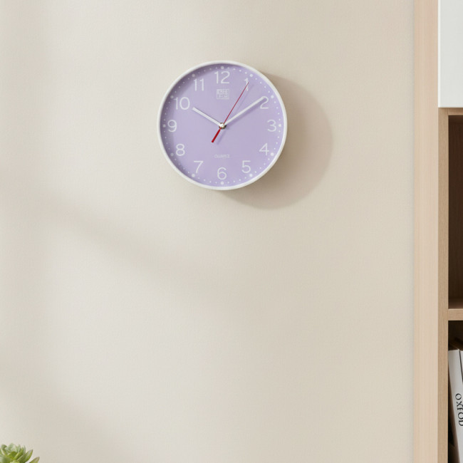 ▷ RELOJ OXFORD PARED CALM 25CM LAVANDA | Taine - Imagen 2