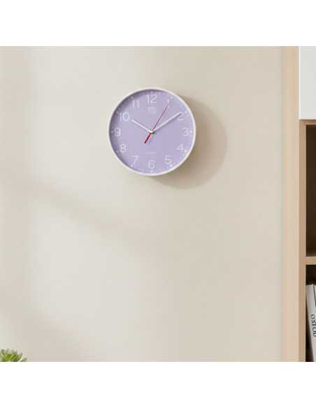 ▷ RELOJ OXFORD PARED CALM 25CM LAVANDA | Taine - Imagen 2
