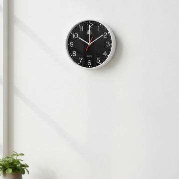▷ RELOJ OXFORD NEGRO PARED CALM 25CM | Taine - Imagen 2