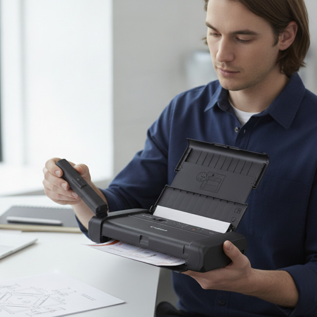 ▷ IMPRESORA CANON TR150 PORTATIL INKJET CON BATERIA | Taine - Imagen 2