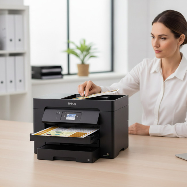 ▷ MULTIFUNCION EPSON WF-7835DTWF A3 WORKFORCE | Taine - Imagen 2