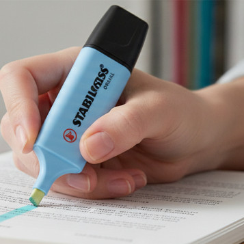 ▷ ROTULADOR STABILO BOSS 70/112 AZUL VENTOSO FLUORESCENTE PASTEL | Taine - Imagen 2