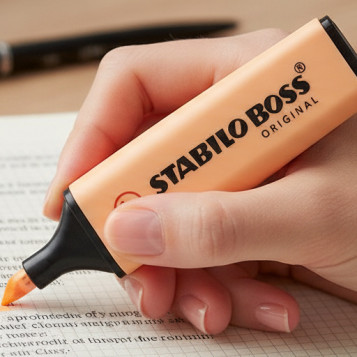 ▷ ROTULADOR STABILO BOSS 70/125 NARANJA PASTEL FLUORESCENTES | Taine - Imagen 2