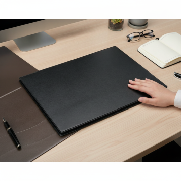 ▷ VADE GRAFOPLAS NEGRO O CUERO BASIC PVC SOBREMESA 480X340 | Taine - Imagen 2