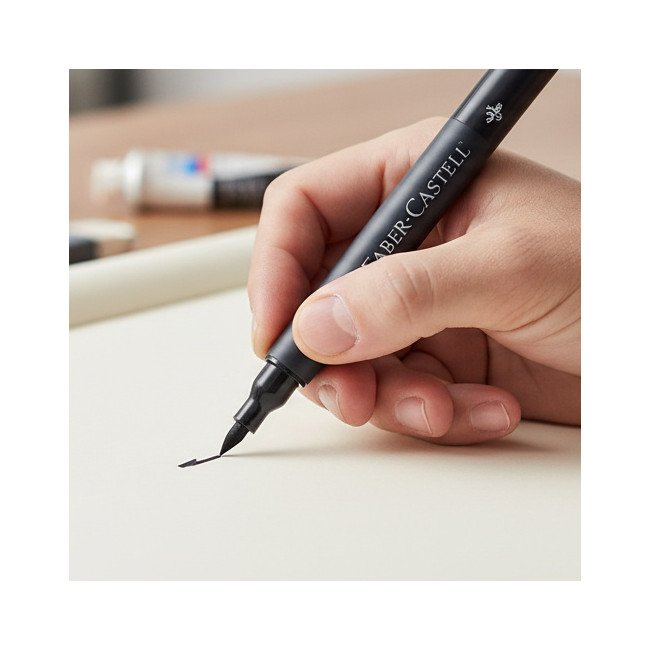 ▷ ROTULADOR FABER CASTELL NEGRO CREATIVE MULTI SUPERFICIES | Taine - Imagen 3