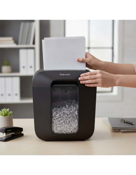▷ DESTRUCTORA FELLOWES LX25 CORTE EN PARTÍCULAS 4X37MM | Taine - Imagen 4