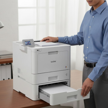 ▷ IMPRESORA BROTHER HLL9310CDWT LASER COLOR+BANDEJA ADICIONAL | Taine - Imagen 2