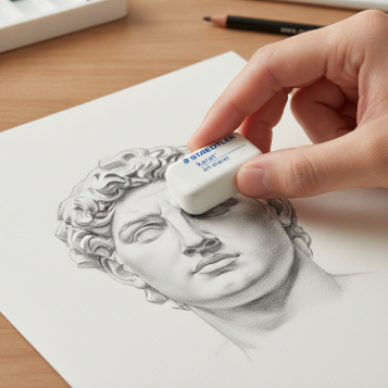 ▷ GOMA STAEDTLER MODELABLE BLANCA | Taine - Imagen 2