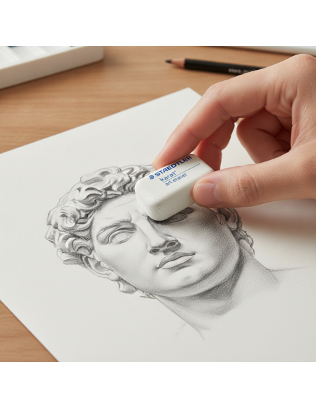 ▷ GOMA STAEDTLER MODELABLE BLANCA | Taine - Imagen 2