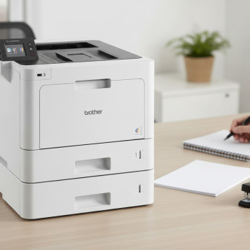 ▷ IMPRESORA BROTHER HLL8360CDWLT LASER COLOR+BANDEJA | Taine - Imagen 2