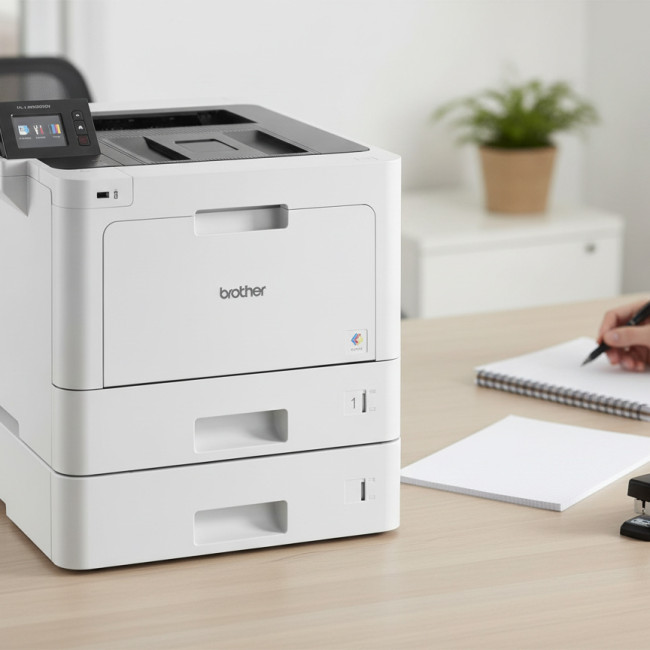 ▷ IMPRESORA BROTHER HLL8360CDWLT LASER COLOR+BANDEJA | Taine - Imagen 2