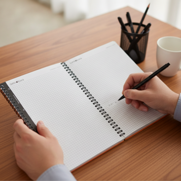 ▷ CUADERNO PACSA MICROP A5 120H 90GR 5X5 | Taine - Imagen 2
