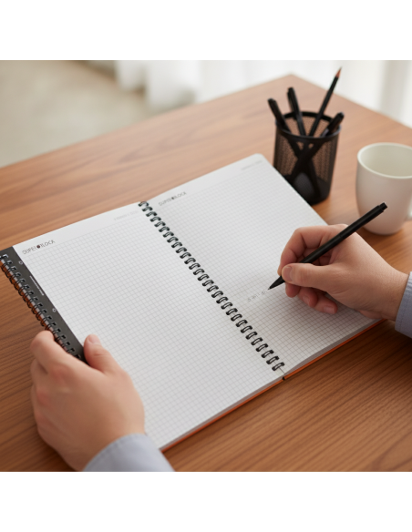▷ CUADERNO PACSA MICROP A5 120H 90GR 5X5 | Taine - Imagen 2