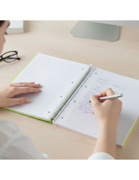 ▷ CUADERNO PACSA MICROP A5 120H 100G 5X5 FIRST CLASS | Taine - Imagen 2