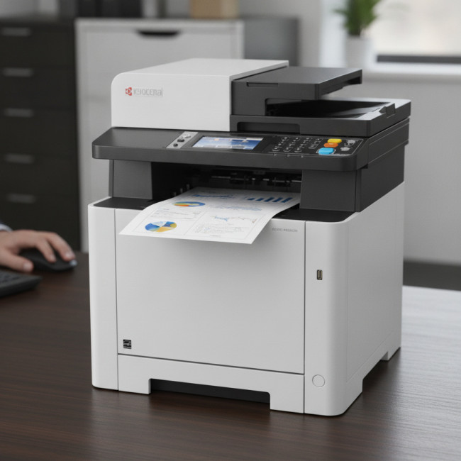▷ MULTIFUNCION KYOCERA M5526CDN LASER COLOR ECOSYS | Taine - Imagen 2